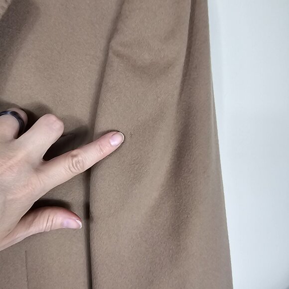 VTG Canali Italian Cashmere Blazer US 44L Camel Quiet Luxury Made In Italy - Picture 4 of 16